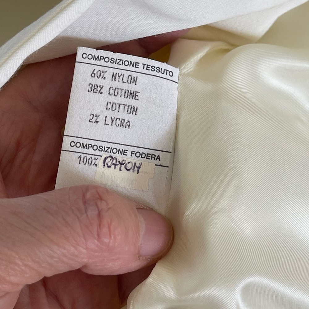 Vintage VICTOR VICTORIA WHITE COAT - Picture 10 of 15